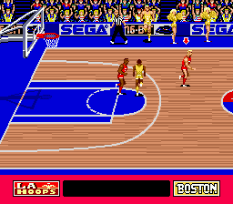 Скриншот игры Pat Riley Basketball